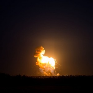 Nasa esplosione razzo Antares