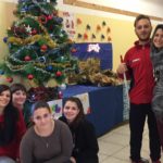 Alcuni studenti protagonisti dell’Albero della Solidarietà