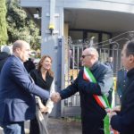 Tarquinia. Il sindaco Mazzola accoglie il presidente Zingaretti