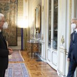Il Presidente della Repubblica Sergio Mattarella incontra Giacomo di THIENE,Presidente Associazione Nazionale Dimore Storiche Italiane