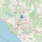 Epicentro Terremoto M 2.5 nel Lazio a Fonte Nuova (Roma) oggi 27 dicembre alle 06:26