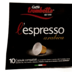 L’espresso CAPSULE TROMBETTA ARABICA 10×5,5g