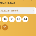 Combinazione vincente Eurojackpot concorso n.90 di venerdì 23 dicembre 2022