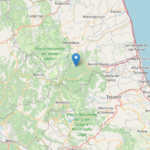 Epicentro Terremoto di magnitudo ML 2.3 del 31-12-2022 ore 12:41:16 (Italia) in zona: 5 km E Montegallo (AP)