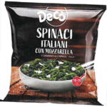 DECO’ ITALIA S.c.a.r.l. – spinaci italiani con mozzarella e condimento ai formaggi