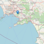 Epicentro Terremoto di magnitudo Md 2.0 del 01-01-2023 ore 21:59:25 (Italia) in zona: Vesuvio