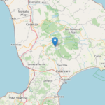 Epicentro Terremoto di magnitudo ML 2.6 del 12-01-2023 ore 16:46:54 (Italia) in zona: 7 km NE Panettieri (CS)