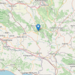 Epicentro Terremoto di magnitudo ML 2.0 del 12-01-2023 ore 17:25:35 (Italia) in zona: 4 km N San Donato Val di Comino (FR)