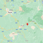 Epicentro Terremoto di magnitudo ML 3.8 del 09-02-2023 ore 11:57:37 (Italia) in zona: Albania