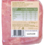 Sapor di cascina – Prosciutto cotto A.Q. 750g