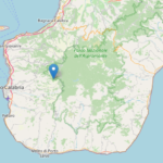 Epicentro Terremoto di magnitudo ML 3.5 del 10-03-2023 ore 10:30:50 (Italia) in zona: 5 km SE Santo Stefano in Aspromonte (RC)