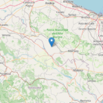 Epicentro Terremoto M2.1 in Puglia a Poggiorsini (Bari) alle 11:07 del 16 marzo 2023