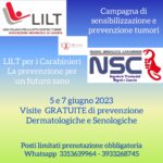 Locandina visite oncologiche LILT