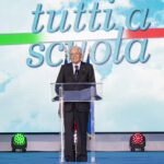 Il Presidente della Repubblica Sergio Mattarella in occasione della cerimonia di inaugurazione dell’anno scolastico 2023/2024 a Forlì