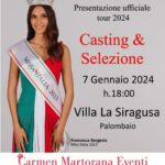 Locandina Casting e selezione Miss Italia